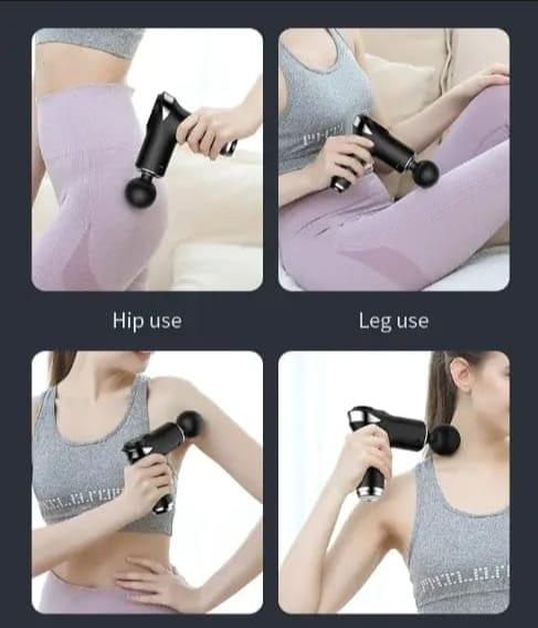 Compact Power Massager Gun with 6 Interchangable heads CY-002 - Image 5