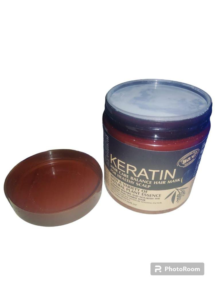 Keratin Hair Mask- Keratin Hair Treatment (500ml) - Image 2