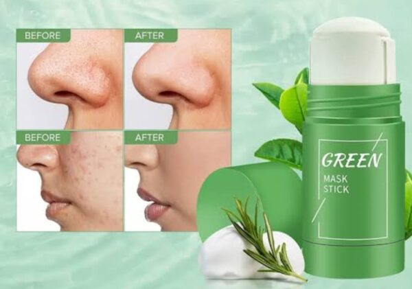 THE MAGIC GREEN STICK MASK ,green tea oil control cleansing mask - Image 2