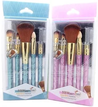 (pack of 5 ) Renora Soft Makeup Brush Set  (random color) - Image 2