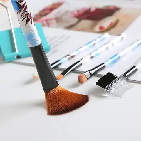 (pack of 5 ) Renora Soft Makeup Brush Set  (random color) - Image 6