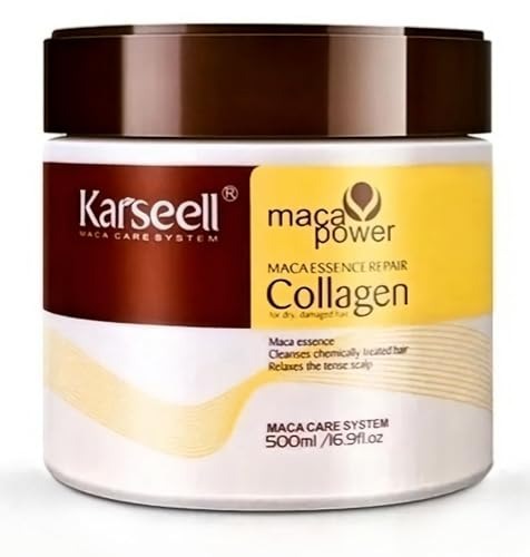 Karseell hair mask | Collagen Hair Treatment Deep Repair Conditioning Argan Oil Collagen Mask - 500ml - Image 6