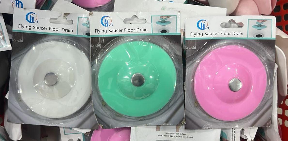 Silicone Sink Hair Strainer Floor Drain Bathroom Kitchen Stopper Sink Strainer Basin Water Stopper  (random color) - Image 3