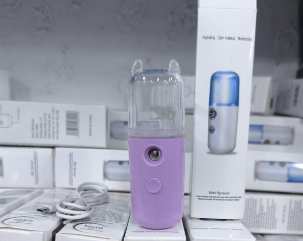 Nano Facial Mist Sprayer, 30ml Handy Atomization Machine Face Moisturizing Hydration  USB Charging (random color) - Image 2