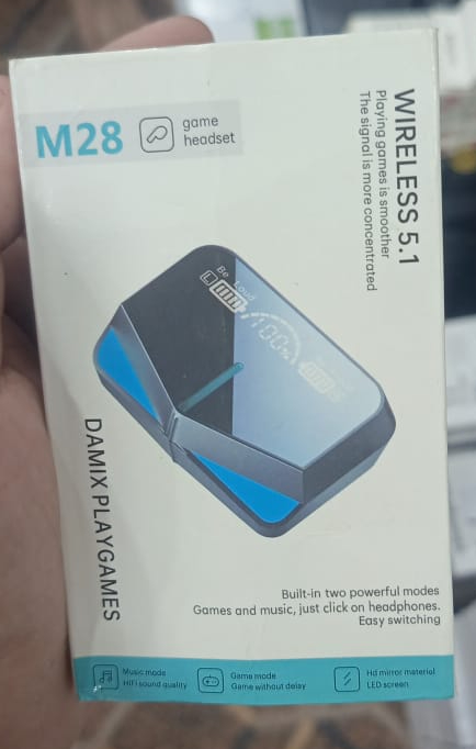 M28 Tws Wireless Earbuds  Bluetooth 5.1 - Image 2