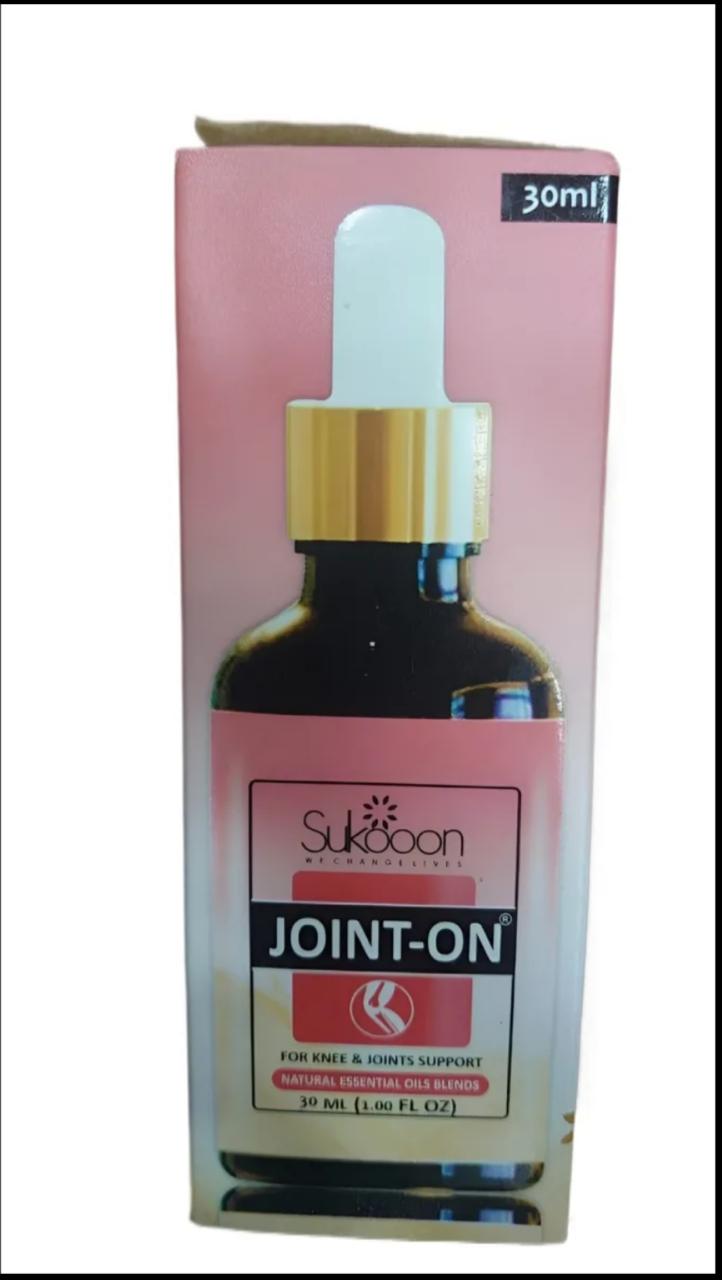 Sukoon Joint On Essential Oil Blend for pain in joints, back pain, arthritis pain, knee pain, tennis elbow, strains and sprains (30ml) - Image 3