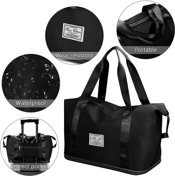 Bags for Men Women Travel Handbag Sport Adjustable Daily Shoulder Bag - Image 7