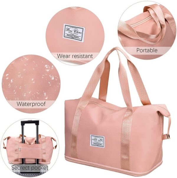 Bags for Men Women Travel Handbag Sport Adjustable Daily Shoulder Bag - Image 4