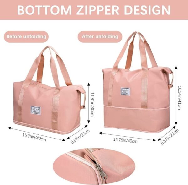 Bags for Men Women Travel Handbag Sport Adjustable Daily Shoulder Bag - Image 5