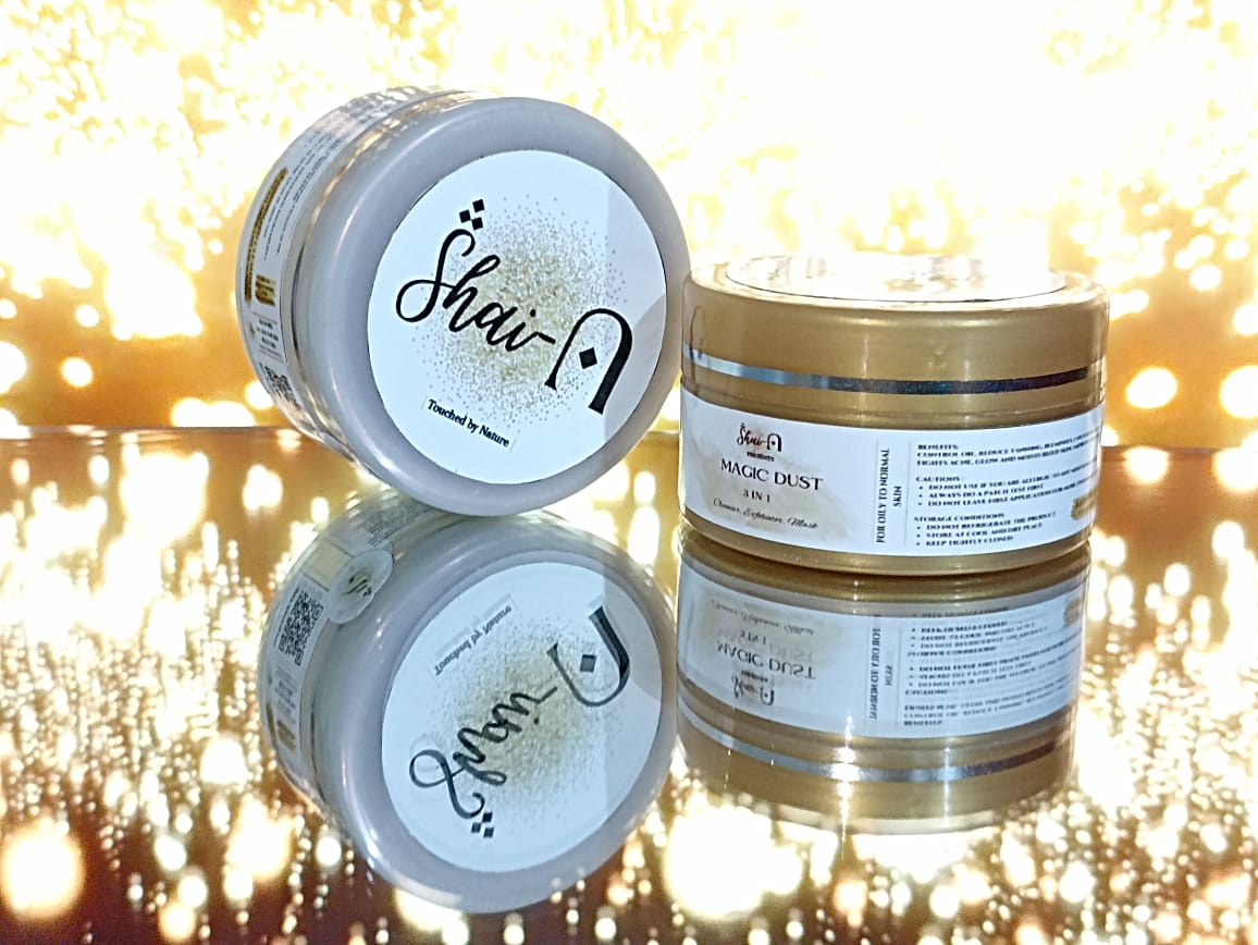 Shai_N , Magic Dust powder mask and scrub with additional deep cleansing properties - Image 4