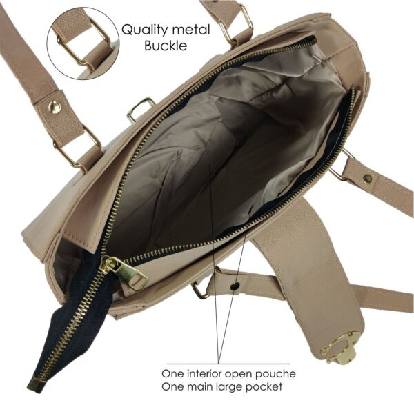 Shoulder bag with 2 handles / Handbags for Girls, Women, Ladies, Tote Bag, Purse and Shoulder Bag - Image 13