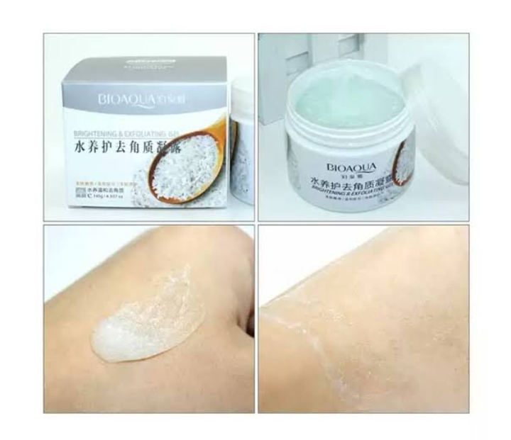 BIOAQUA Brightening & Exfoliating Rice Gel Face Scrub - Image 3