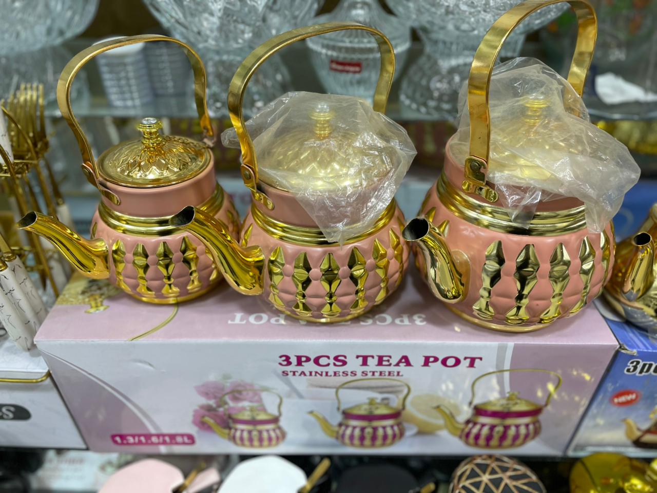 Teapot Made of Stainless Steel - - Image 2