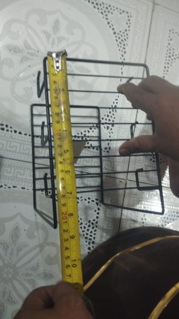 6 Hooks Iron Coffee Rack Organizer - Image 4