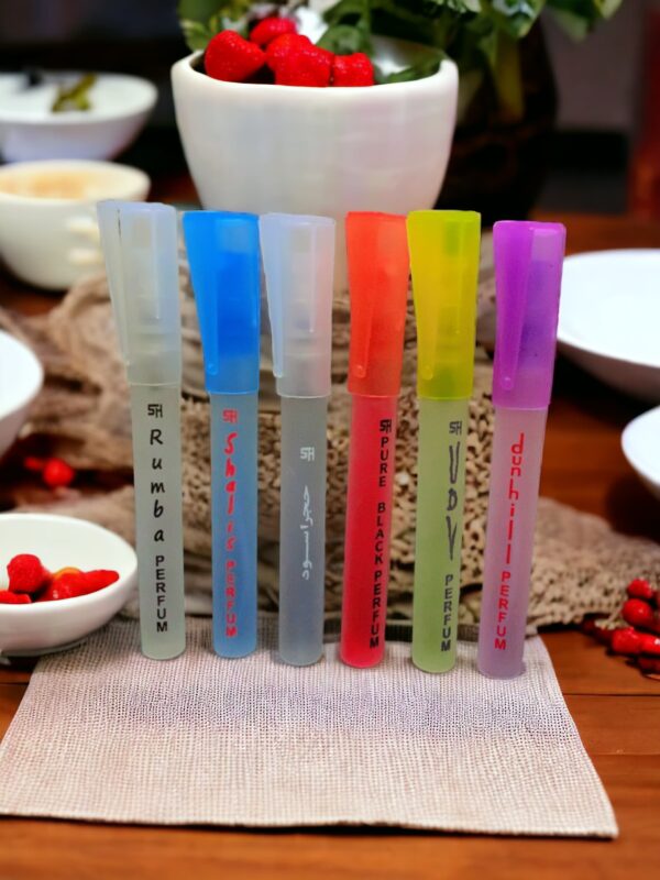Pack of 6 Long Lasting Pocket Perfume - Image 3