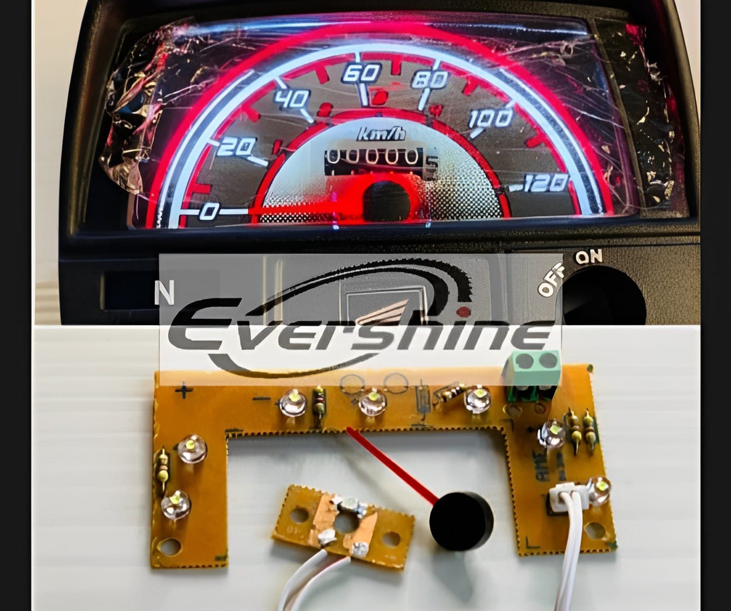 Honda Spedometer Led glow kit with niddle for Honda Cg 125 motorcycle motor bike - Image 7