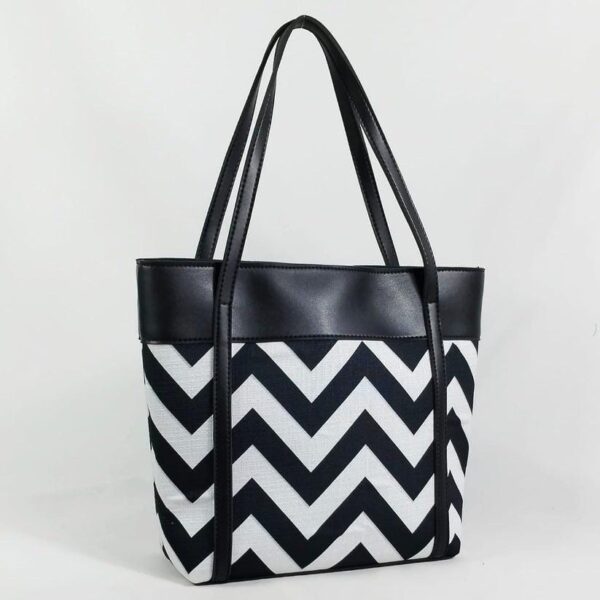 Women's PU Leather Printed Tote Bags for Women Tote Bag, Purse and Shoulder Bag - Image 9