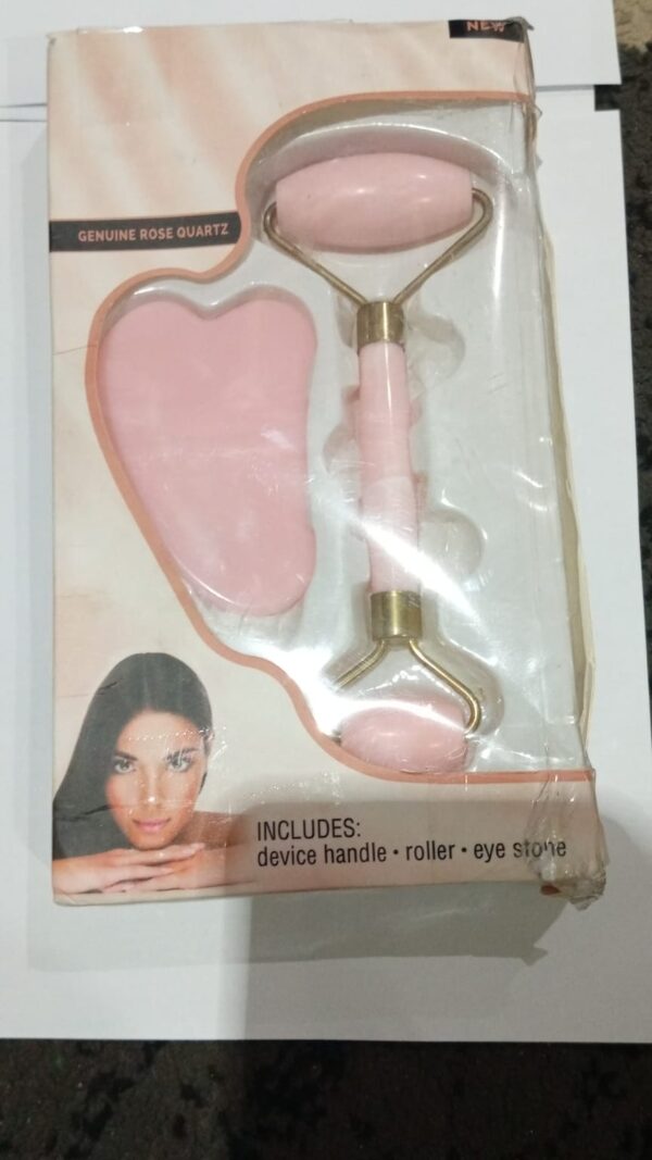 (NW00026) Jade roller  (Plastic)	Face Lift Hands Body Skin Relaxation Slimming Beauty Health Skin Care Tools - Image 3