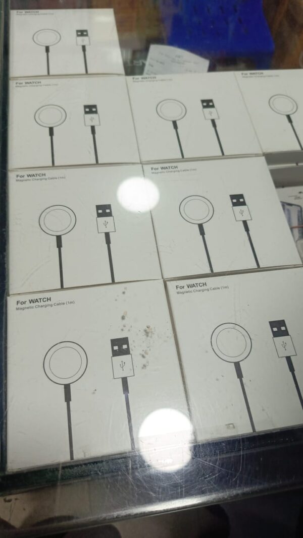 Wireless Watch Magnetic Charging 1m Cable Fast, Durable, And Convenient Charging Solution (Color White) - Image 8