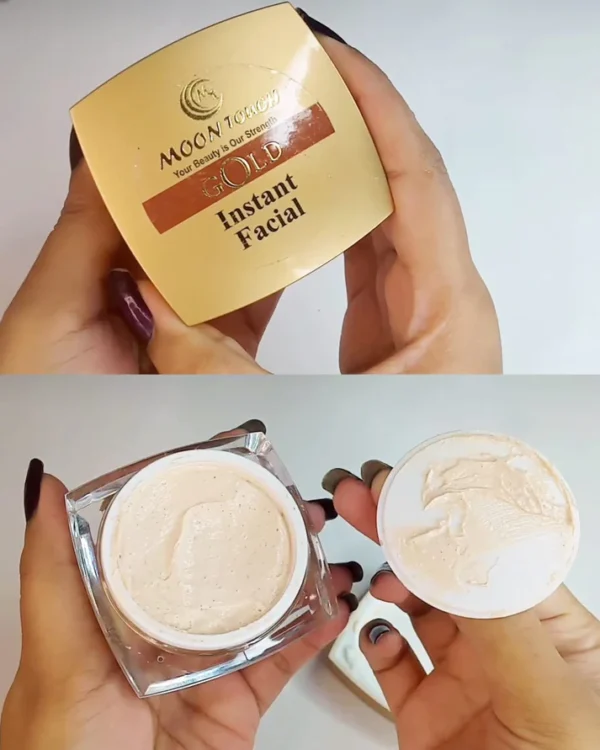 Gold  Facial Single Step Solution For Deep Freshness 30ml - Image 2