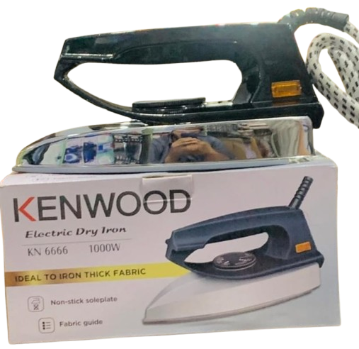 Kenwood Electric Iron KN 6666 Light weight iron - 1000W premium quality - Image 2