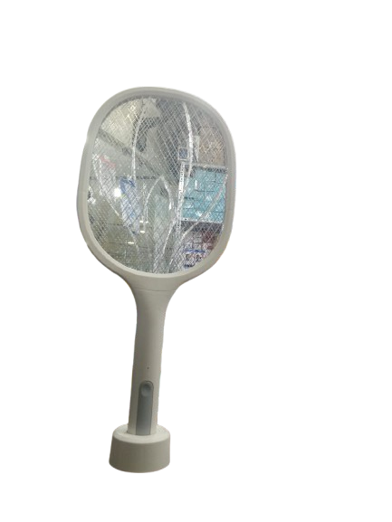 Mosquito Racket Electric Fly Swatter Powerful USB Rechargeable Grid 3-Layer Mesh Home Fly Killer Lamp (random color) - Image 2