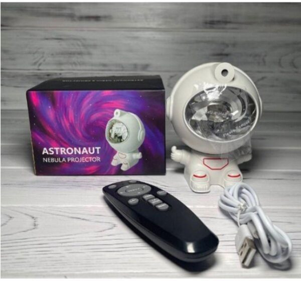 Astronaut Star Projector, Kids Night Light, Nebula Projector Light. Galaxy Bedroom Projector, - Image 9