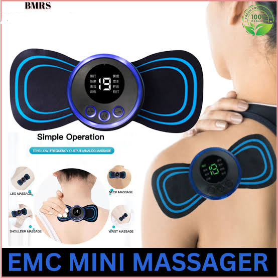 Ems Butterfly Portable Neck Massager. Rechargeable - Image 2
