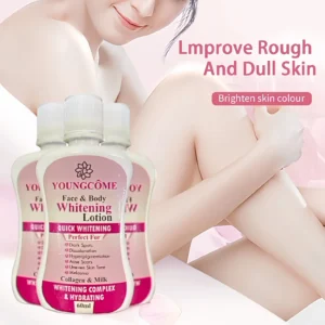YOUNGCOME 60ml Face Body Whitening Lotion Underarm Brightening Private Underarm Body Cream Legs Whitening Parts