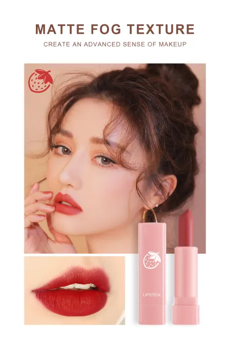 Dragon Ranee 10 Pieces Velvet Matte Pink Lipstick Set | Long Lasting Makeup Waterproof Lip Gloss for Girls & Womens - Image 4