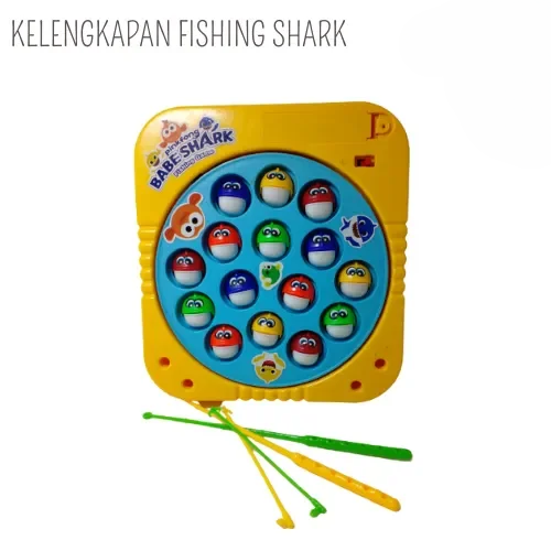 Babe Shark Fishing Game Fish Catching Kids Play Set (Random color) - Image 5