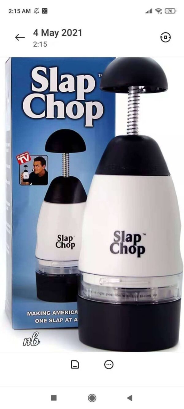 Slap Chop, For Onion And Vegetable Chopper - Image 2