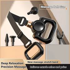 Rechargeable Massager Facial with Belt Model HB-016  04 Massage head attachement for muscle pain relief (random color) - Image 8