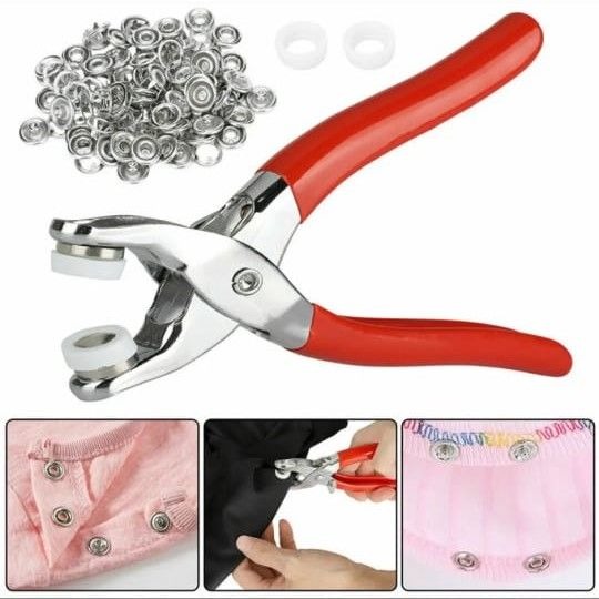 Metal - Button Press Tool for All Cloths | Tich Button Press Tool and (50 Button) - Image 4