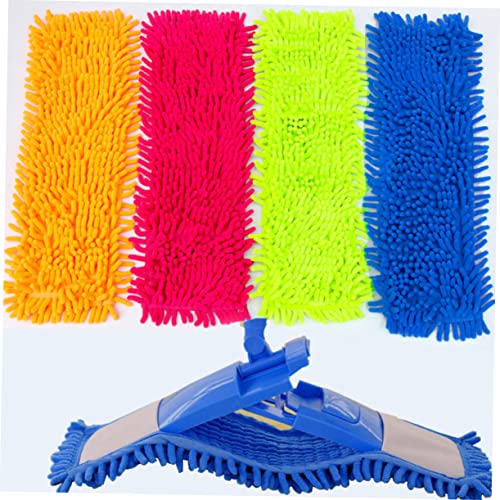 Universal Microfiber Mop duster Pads Head | Refill Replacement Micro fiber Cloth  (Random color) - Image 3