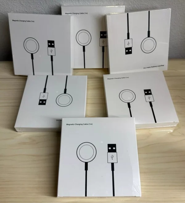 Wireless Watch Magnetic Charging 1m Cable Fast, Durable, And Convenient Charging Solution (Color White) - Image 9