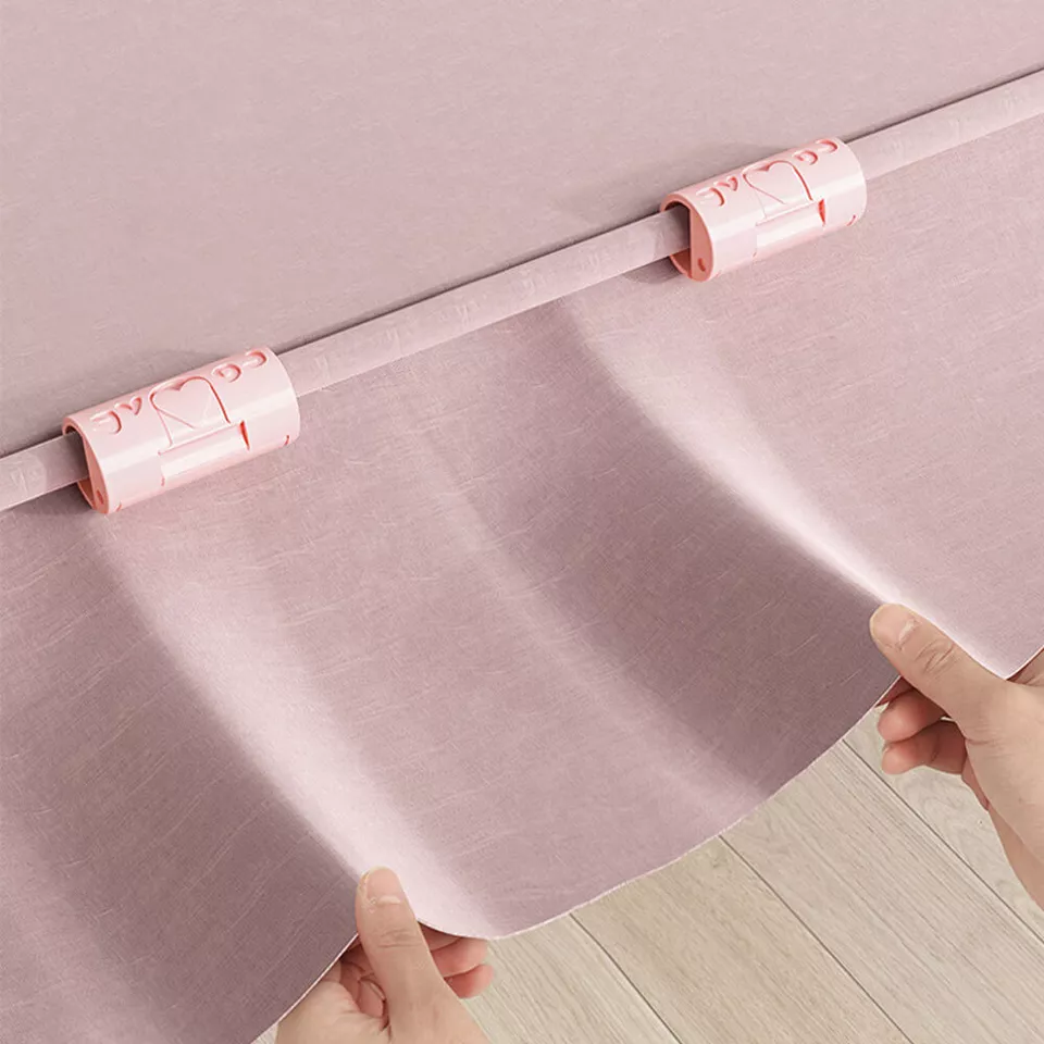 Mattress Bedsheet Fixing Clips | Bed Sheet holder | Anti-Skid Buckle Bed Cover Grippers (Random color) - Image 9