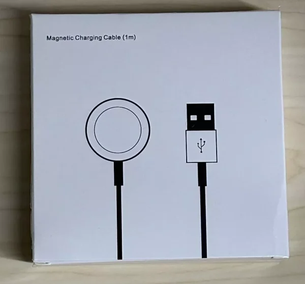 Wireless Watch Magnetic Charging 1m Cable Fast, Durable, And Convenient Charging Solution (Color White) - Image 7
