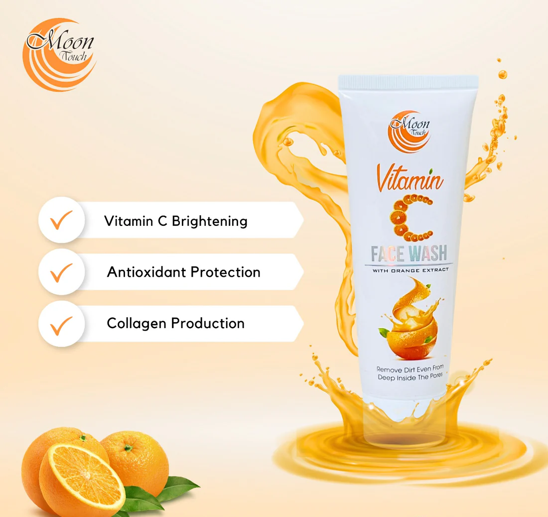 (pack of 2 )Vitamin C Face Wash + Vitamin C Face Serum - Image 3